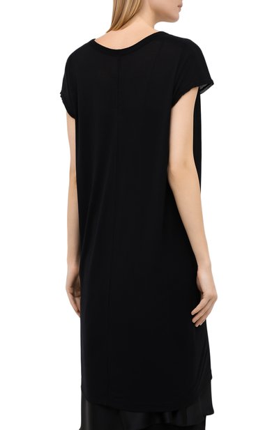 Топ из вискозы и шелка RICK OWENS, арт. RP20F2109/JS, фото 4