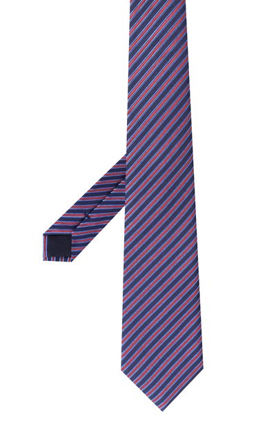 Галстук из шелка и хлопка GIORGIO ARMANI, арт. GM000800/TE20409, фото 3