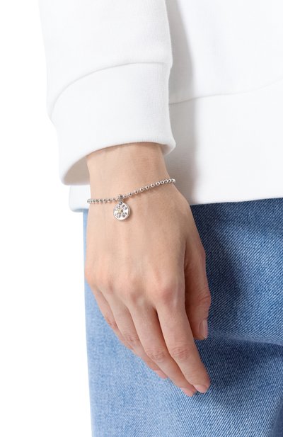 Браслет SSIL серебряного цвета по цене 33350 руб., арт. SS23FBC014CSFFFZZ, фото 2 Браслет SSIL, арт. SS23FBC014CSFFFZZ, фото 2