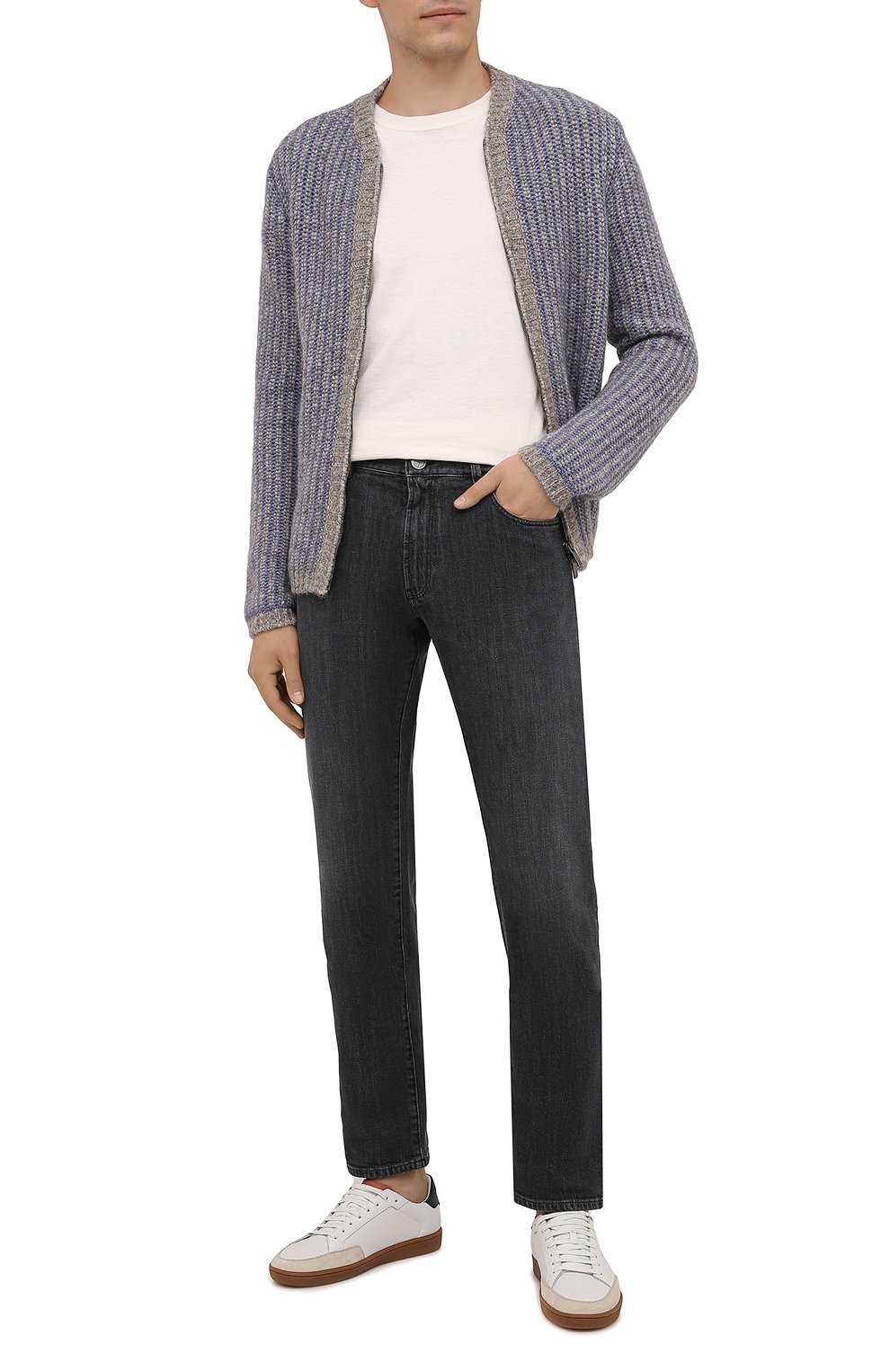 Кардиган из кашемира и шерсти альпака GIORGIO ARMANI, арт. 6KSB03/SM21Z, фото 2