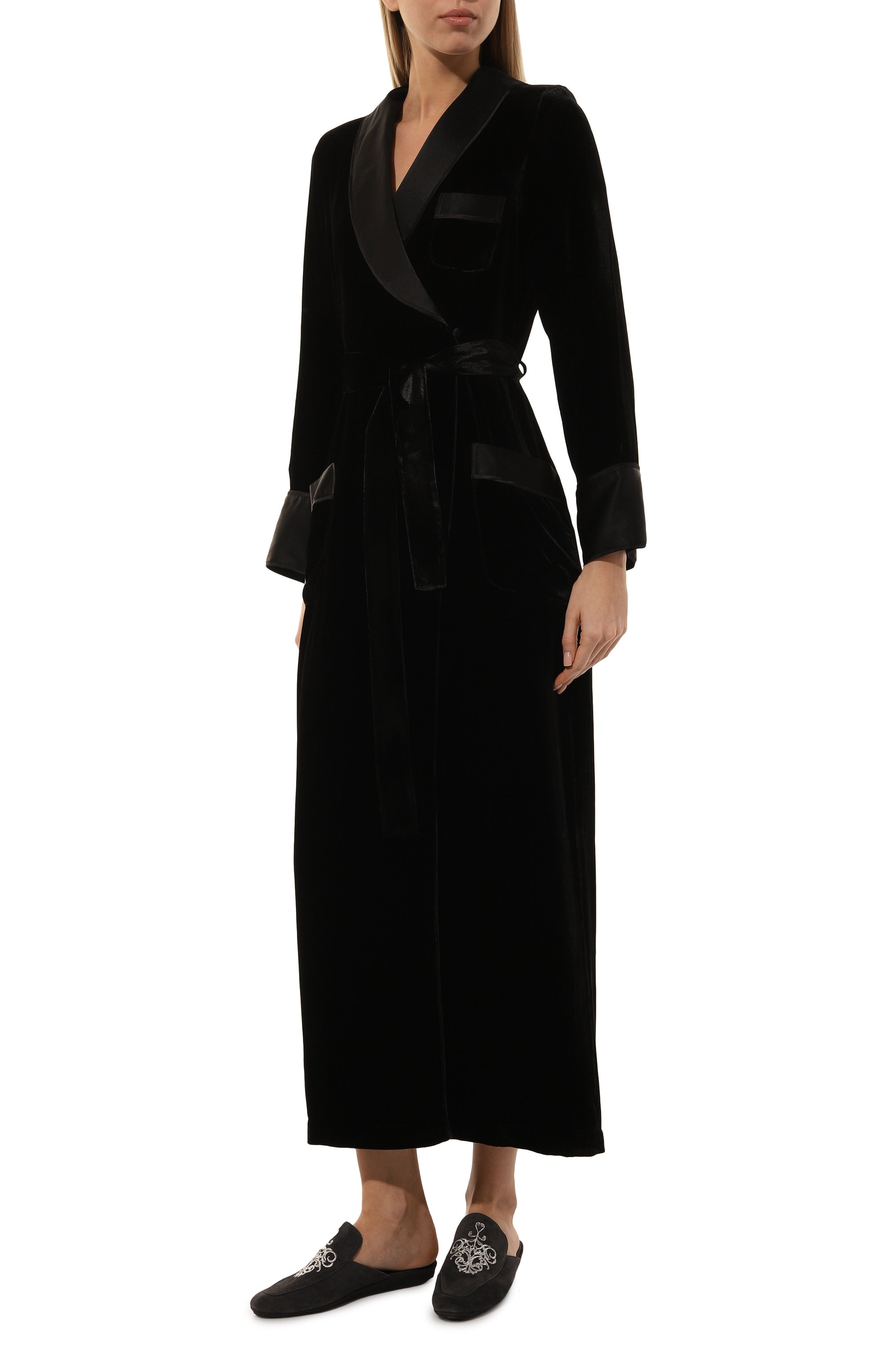 Бархатный халат MARJOLAINE, арт. 5VEL2201, фото 3