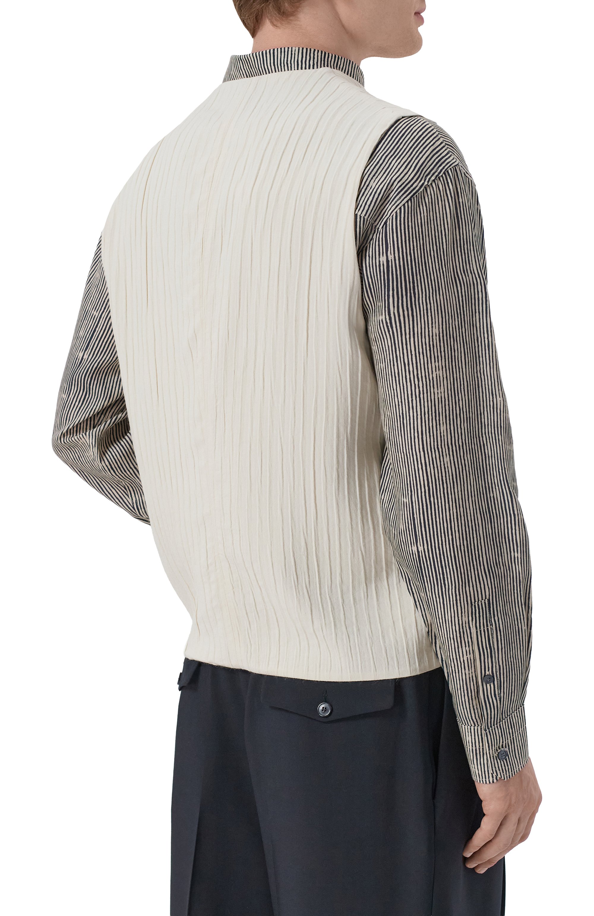 Жилет из вискозы EMPORIO ARMANI, арт. EM005624/TE20598, фото 4