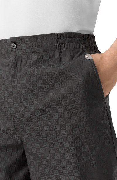 Хлопковые шорты OFF-WHITE, арт. 0MCB092S25FAB001, фото 5