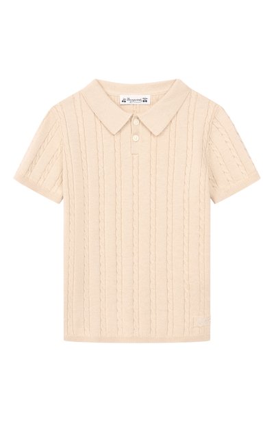 Поло из хлопка и кашемира BONPOINT, арт. S06BJUK00004/4A-8A