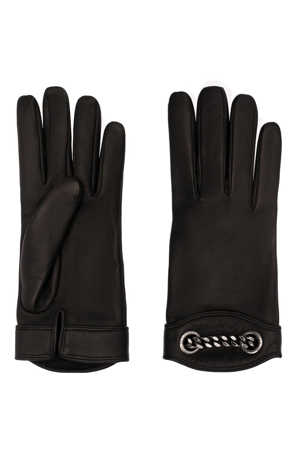 Кожаные перчатки SAINT LAURENT, арт. 676909/3YI53, фото 3