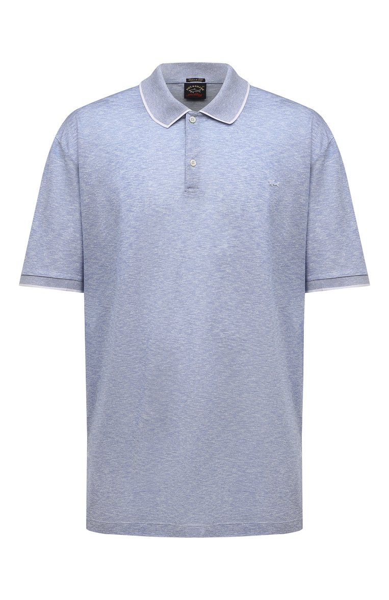 Поло из хлопка и шелка PAUL&SHARK, арт. 22411270/3XL-6XL, фото 1