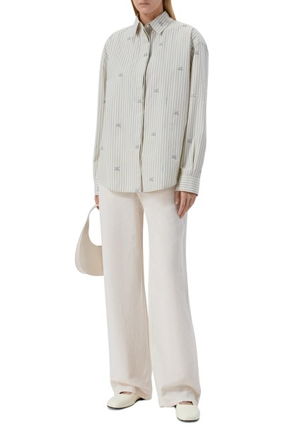 Хлопковая рубашка JACQUEMUS, арт. 26ESHW00566/AW00750, фото 2