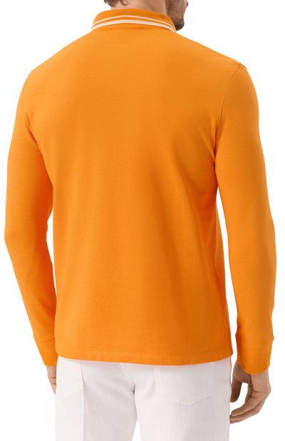 Хлопковое поло VALENTINO, арт. 6V3MH03Y/AQK, фото 4