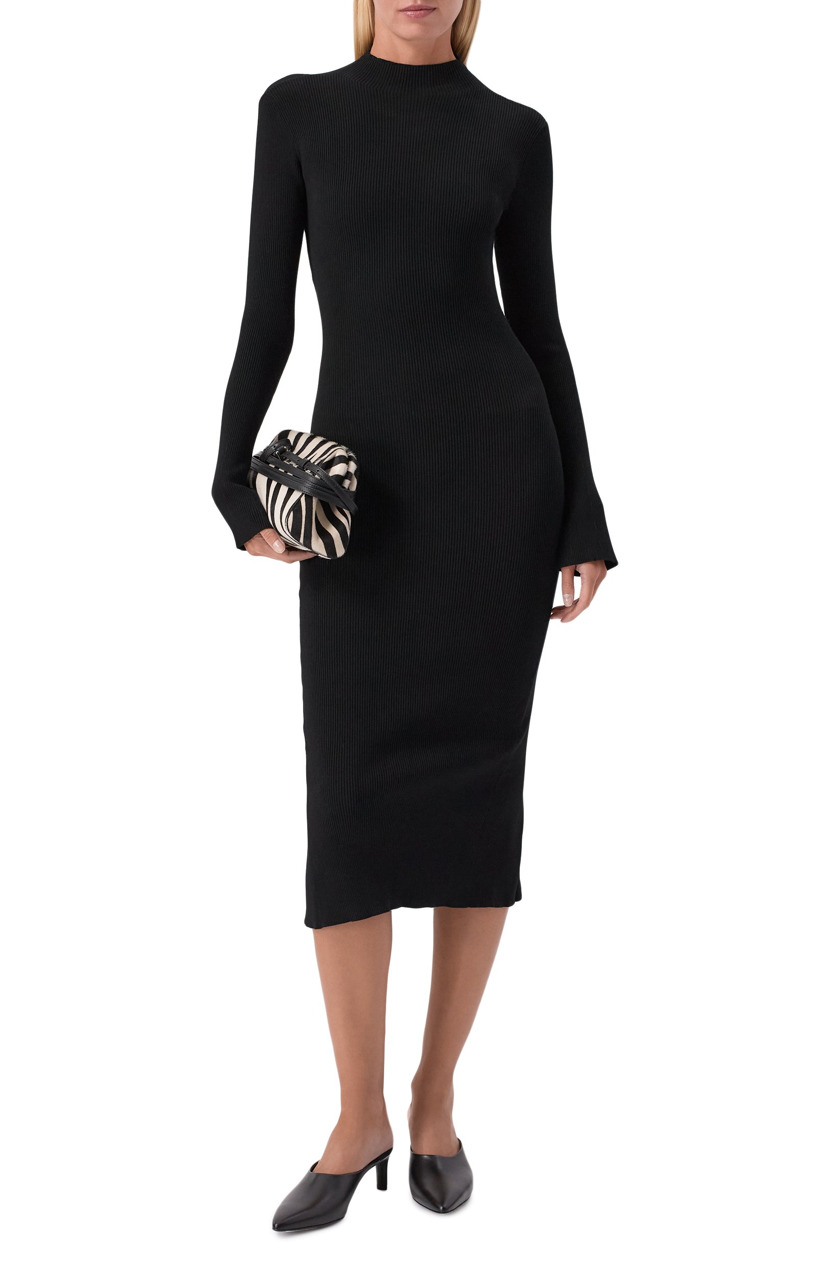 Платье из вискозы MOSCHINO, арт. 262E_0480/5506, фото 2