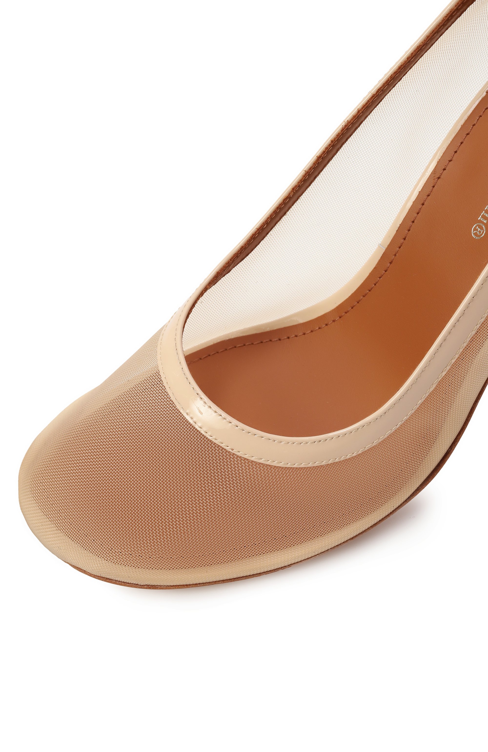 Текстильные туфли azzurra MATTIA CAPEZZANI, арт. W484/RETE+VERNICE, фото 7