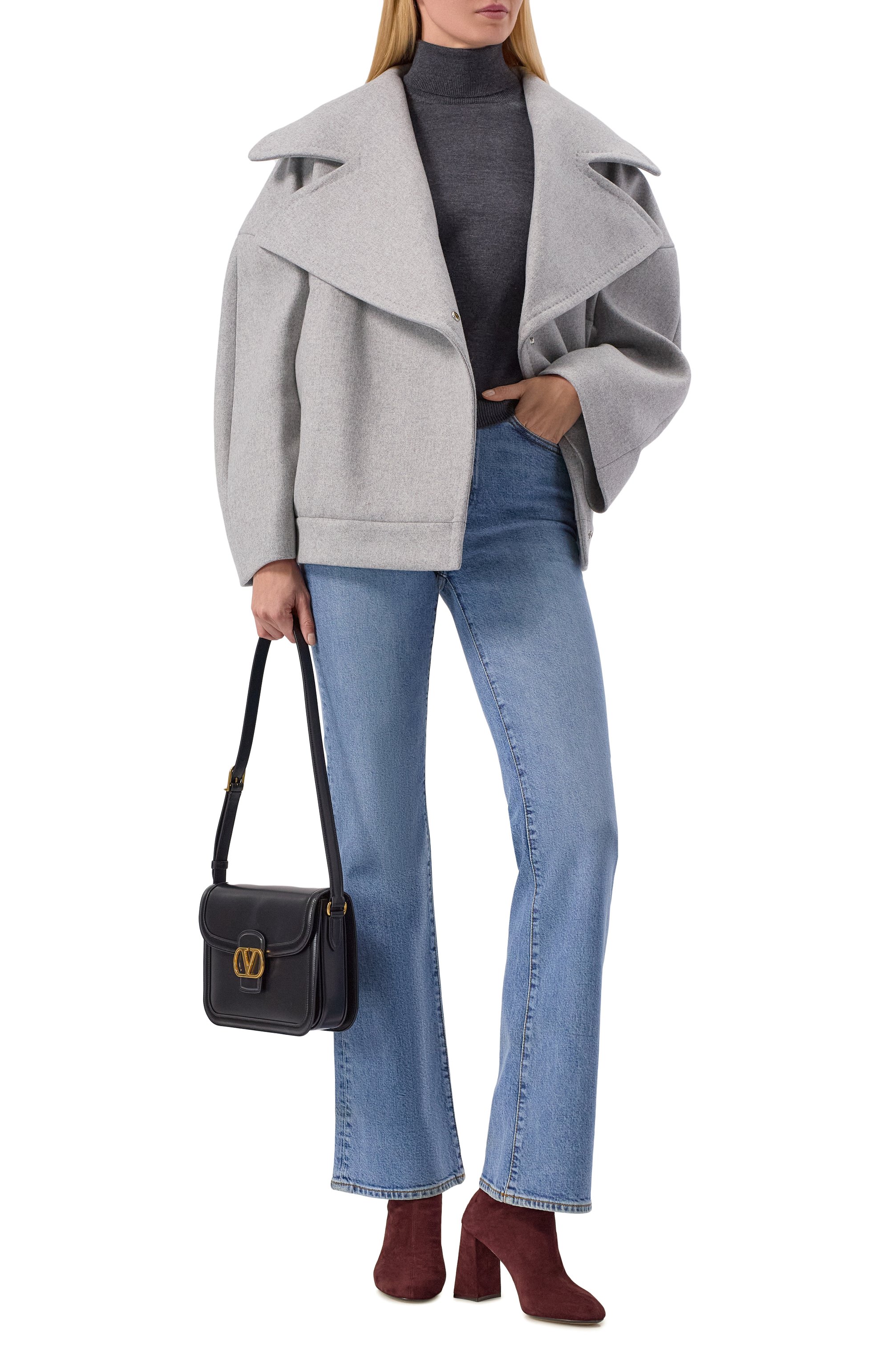 Замшевые ботильоны jive 90 ALEVI MILANO, арт. L26W7001.Q.0363345/BL0CK SUEDE STRETCH, фото 3