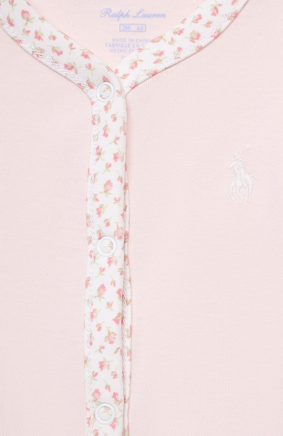 Хлопковый комбинезон POLO RALPH LAUREN, арт. 310552471, фото 3