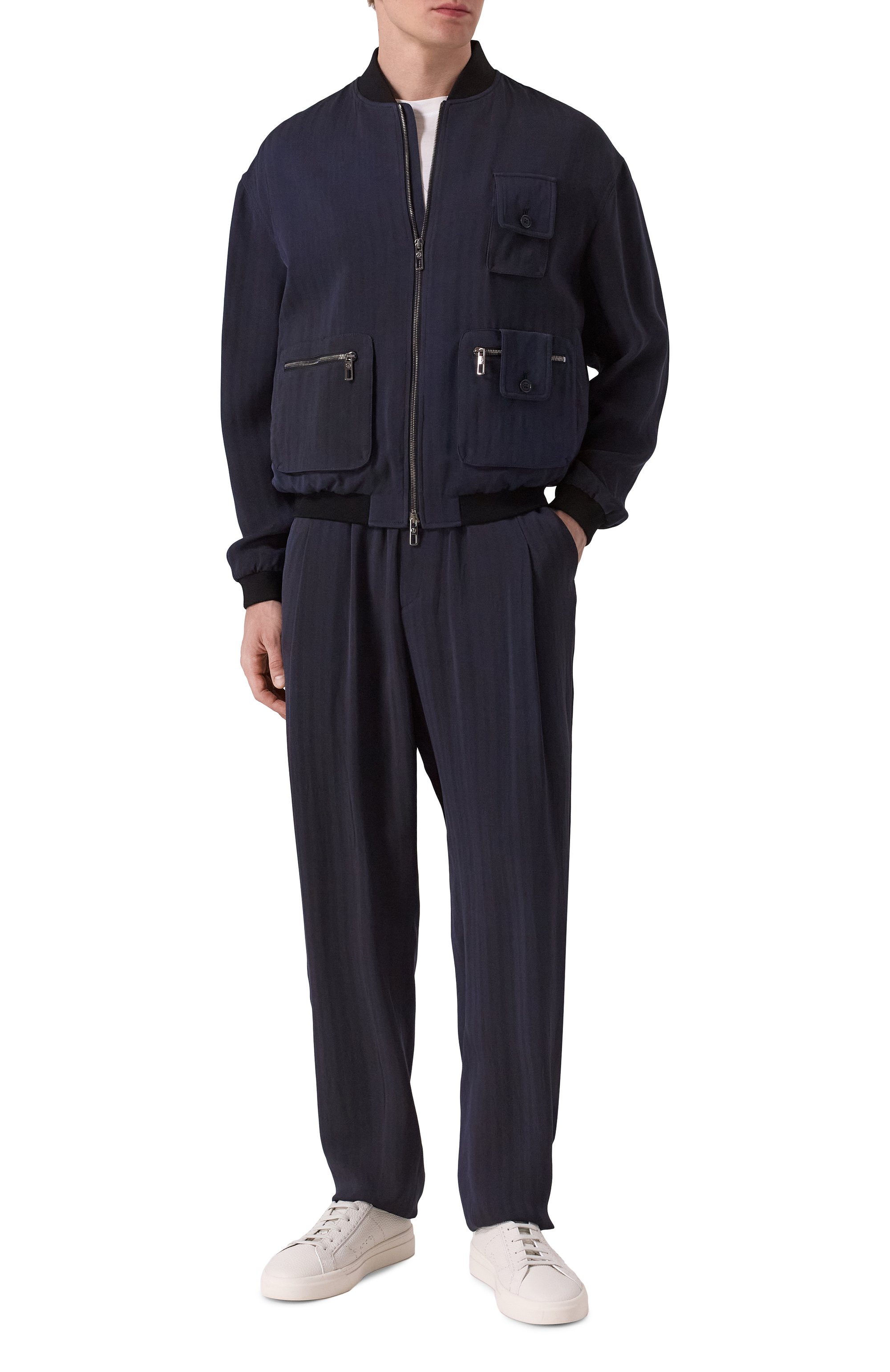 Бомбер из вискозы GIORGIO ARMANI, арт. GM001345/TE11818, фото 2