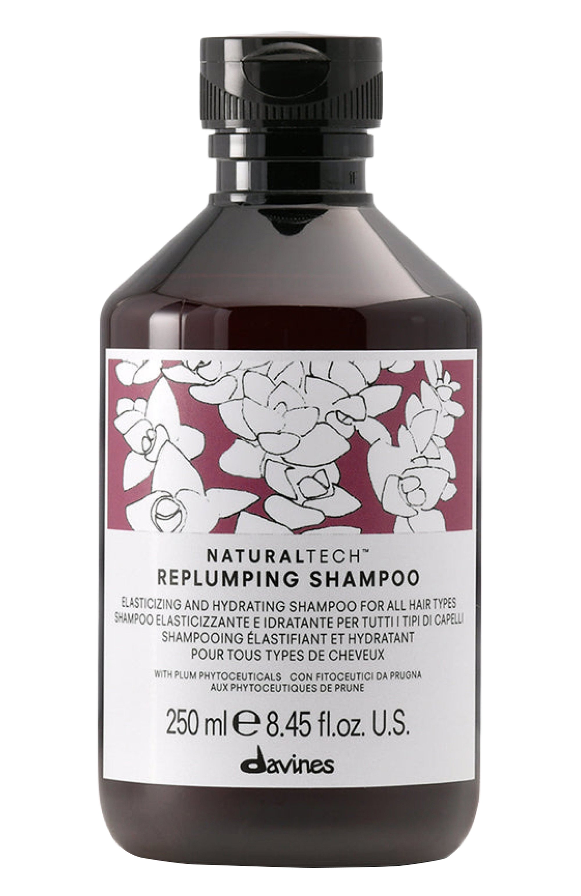 Уплотняющий шампунь replumping (250ml) DAVINES бесцветного цвета по цене 4180 руб., арт. 71266, фото 1 Уплотняющий шампунь replumping (250ml) DAVINES, арт. 71266, фото 1
