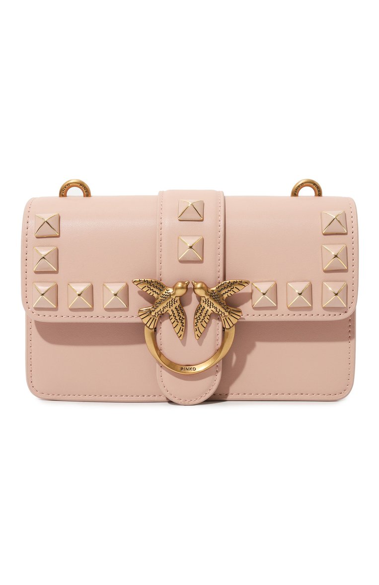 Женская светло-розовая сумка love one mini PINKO купить в интернет ...