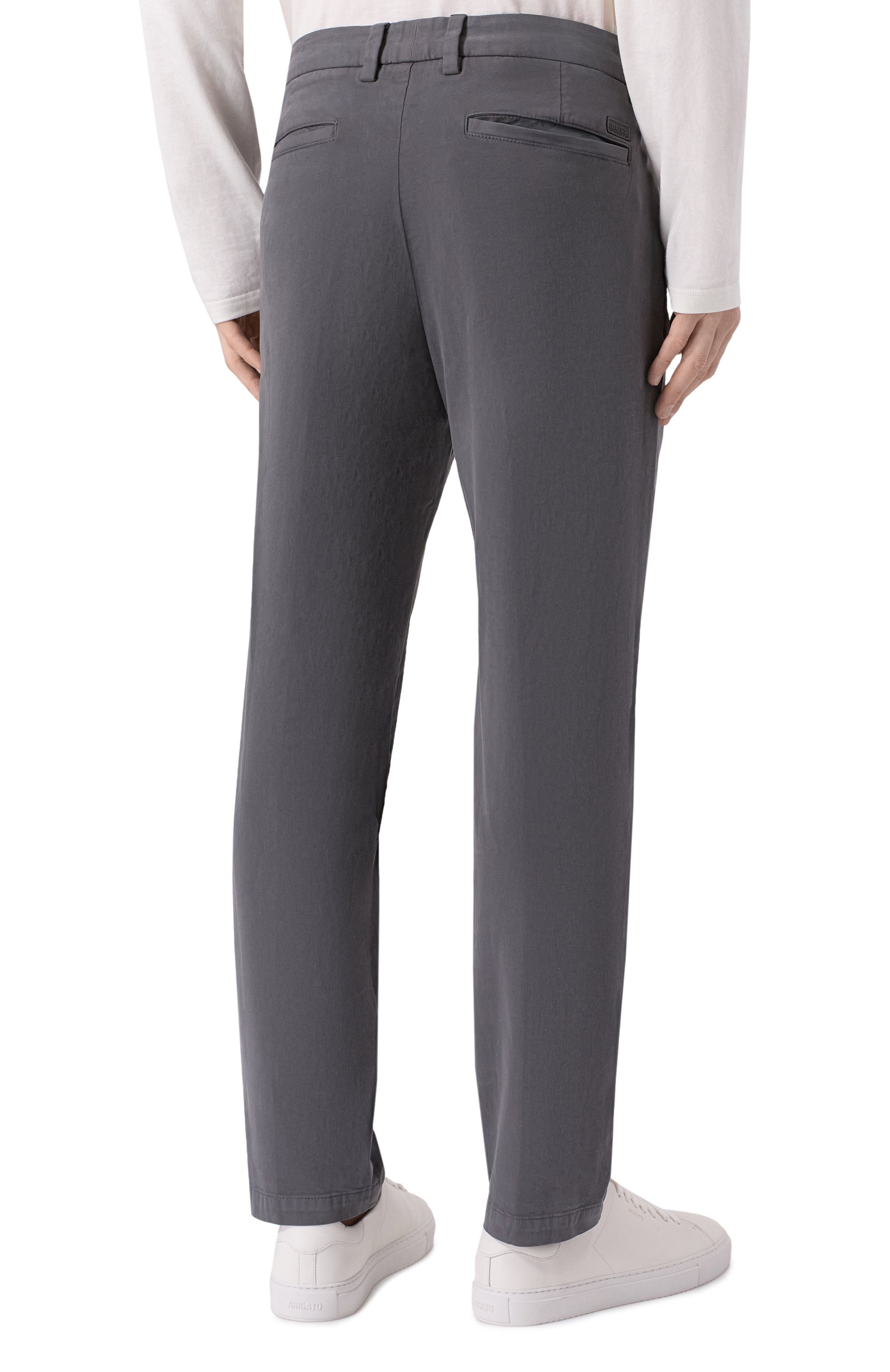 Хлопковые брюки BOSS, арт. 50543312, фото 4