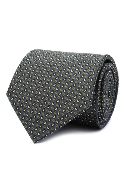 Мужской шелковый галстук BRIONI, арт. 062I00/09450