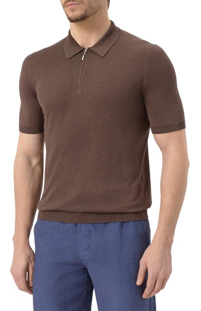 Шелковое поло GRAN SASSO, арт. 43166/23503, фото 3