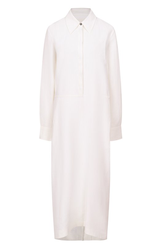 Льняное платье Jil Sander J04CT0004/J60001 Белый J04CT0004/J60001