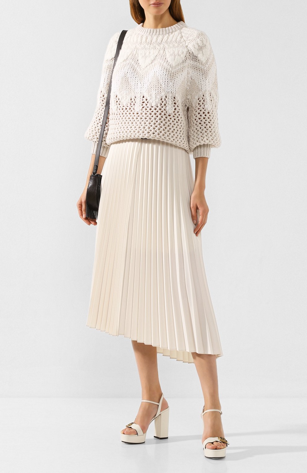 Плиссированная юбка BRUNELLO CUCINELLI, арт. MA129G2854, фото 2