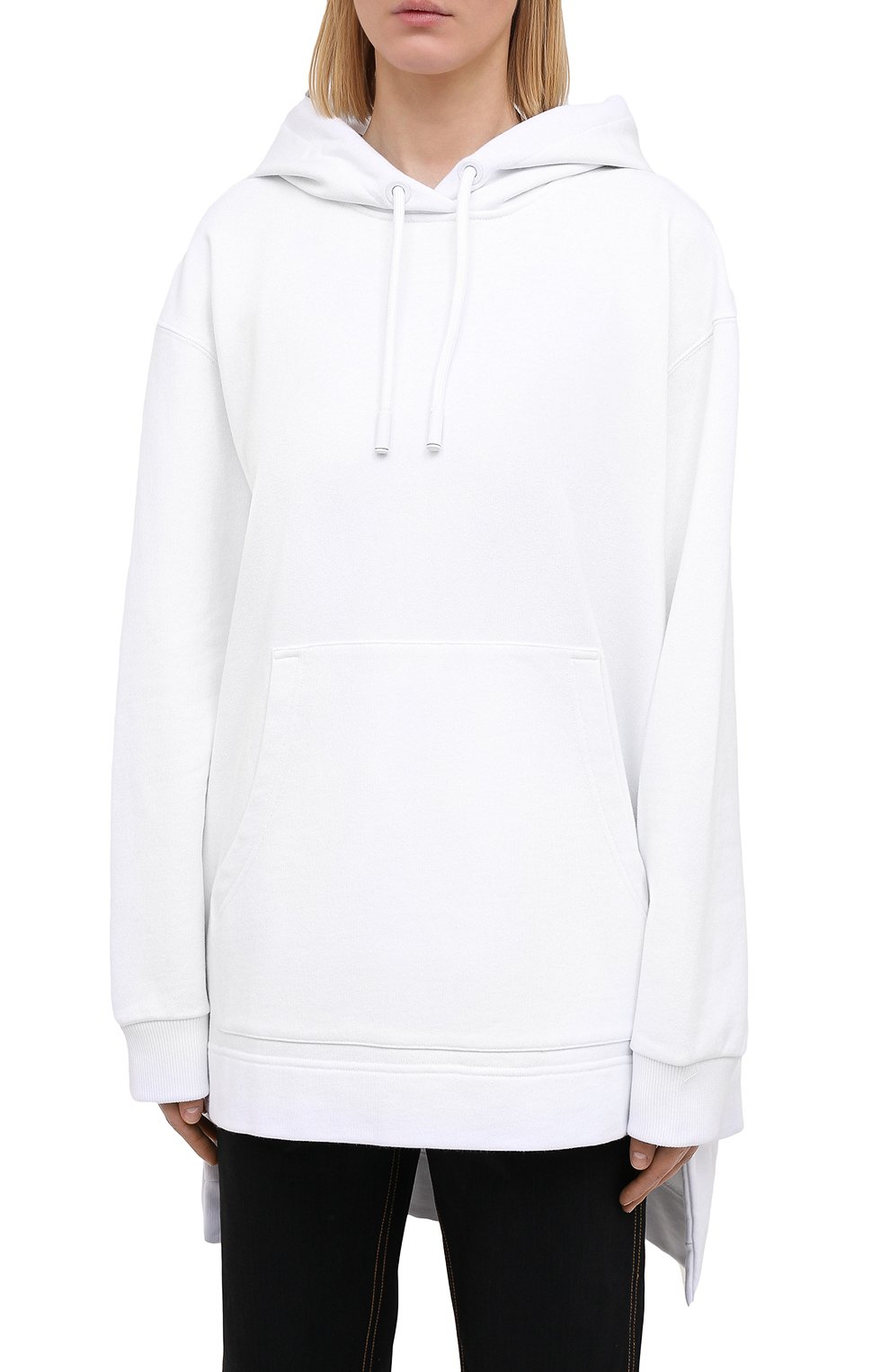 Хлопковое худи BURBERRY белого цвета по цене 106000 руб., арт. 8035860, фото 3 Хлопковое худи BURBERRY, арт. 8035860, фото 3