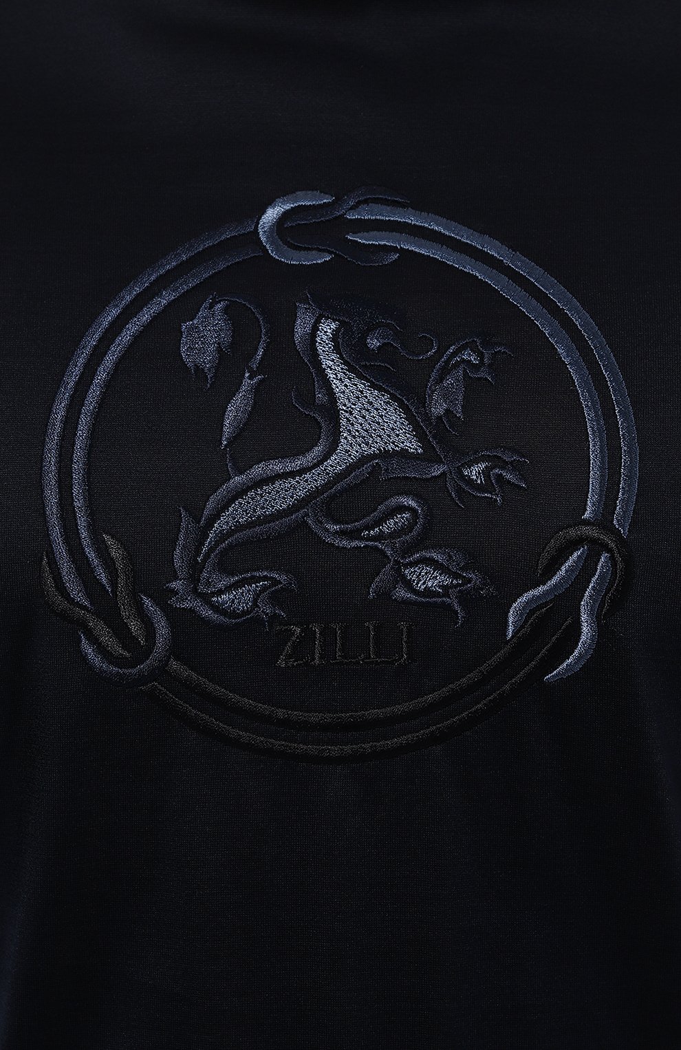 Хлопковая футболка ZILLI, арт. TSR02AZS56014ZS030332, фото 5