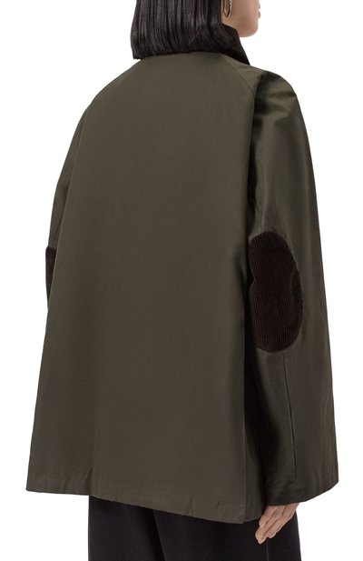 Хлопковая куртка TOTEME, арт. 244-WR04722-FB0320, фото 4