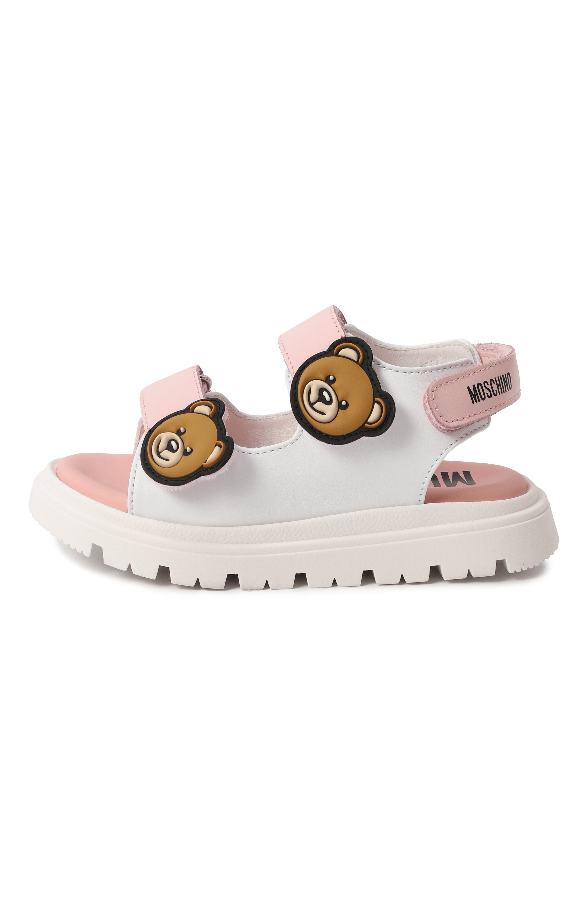 Кожаные сандалии MOSCHINO, арт. 80549/VAR4/24-27, фото 2