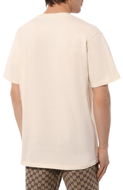 Хлопковая футболка disney x gucci GUCCI, арт. 565806 XJB66, фото 4