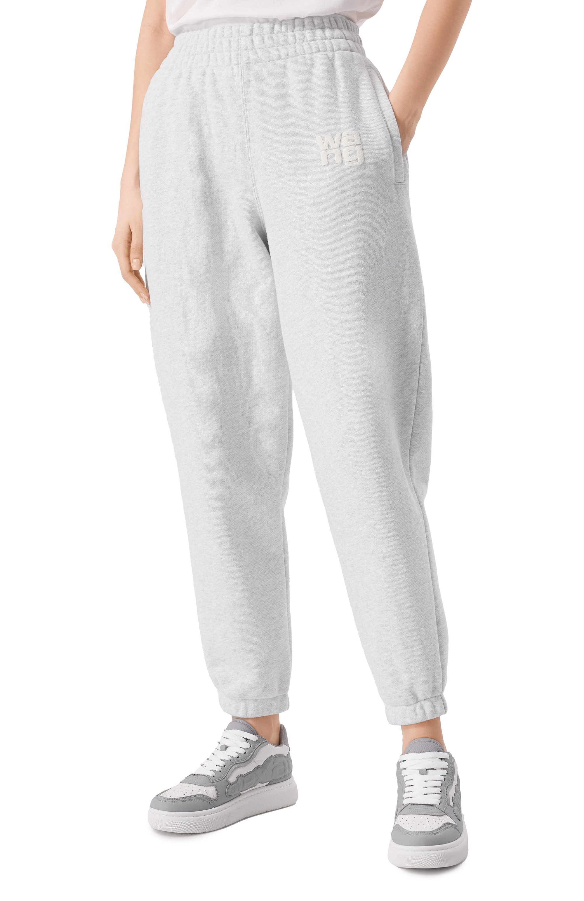 Хлопковые джоггеры ALEXANDERWANG.T, арт. 4CC3244399, фото 3