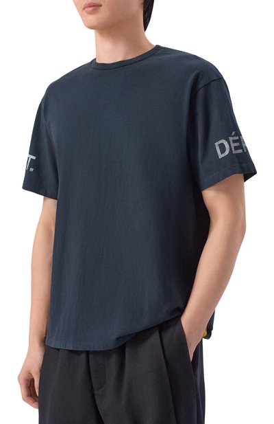 Хлопковая футболка GALLERY DEPT., арт. T0P044/C0TT0N, фото 3