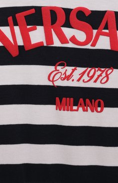 Хлопковое платье VERSACE, арт. 1012672/1A09684/4A-6A, фото 3