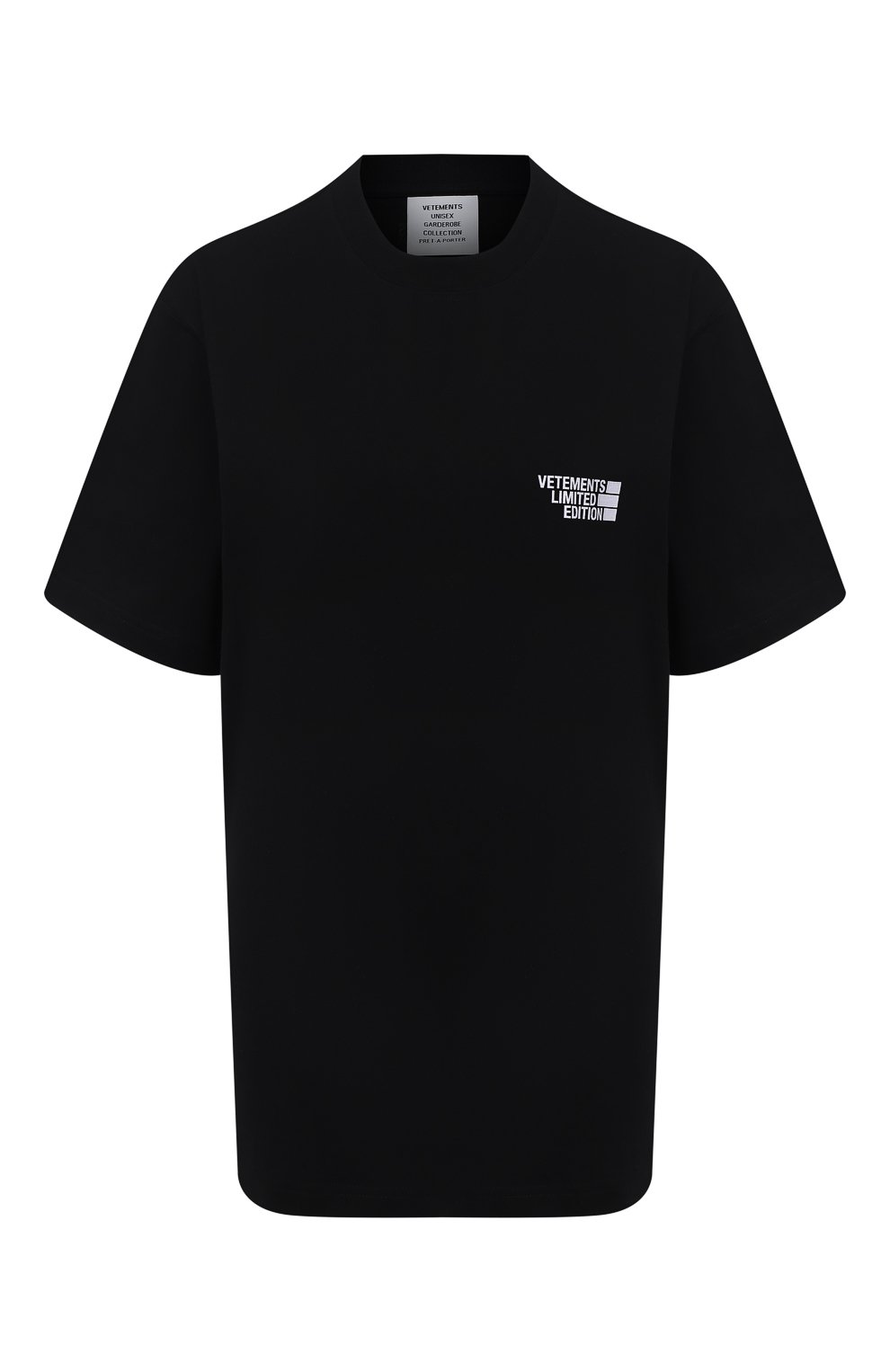 Хлопковая футболка VETEMENTS, арт. UE51TR720B 1611/W, фото 1