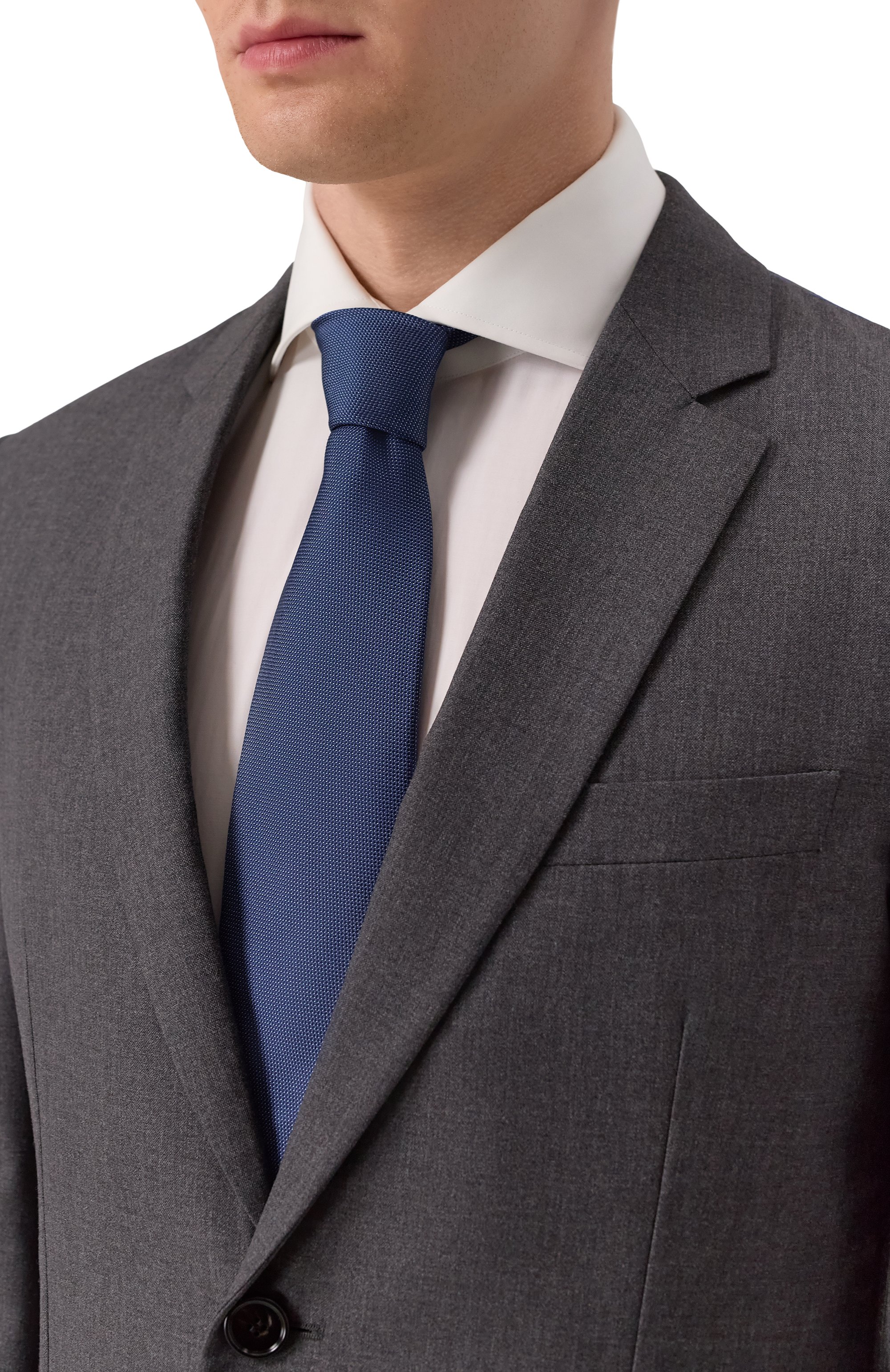 Шелковый галстук CORNELIANI, арт. 26U302-2620302, фото 2