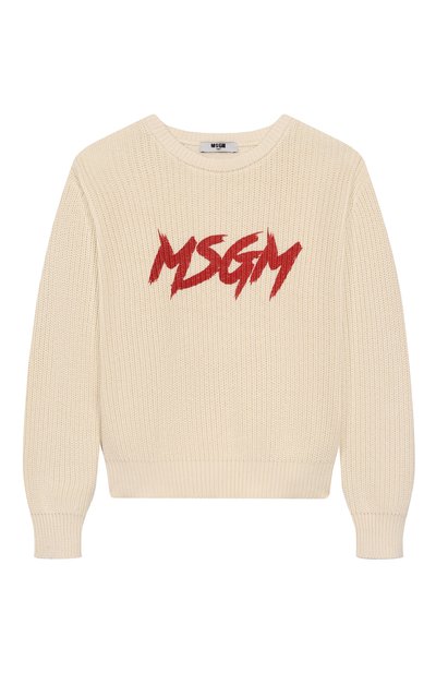 Хлопковый свитер MSGM KIDS, арт. F5MSJUJP090