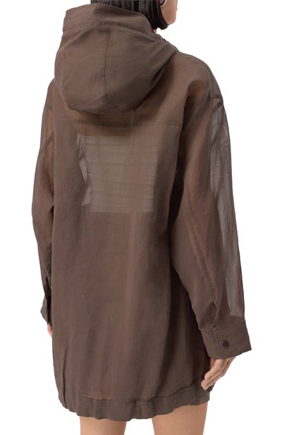 Хлопковый анорак BRUNELLO CUCINELLI, арт. MH9117780, фото 4