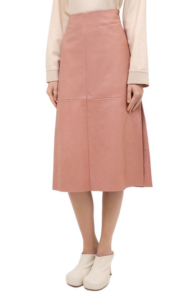 Кожаная юбка DROME, арт. DPD1961P/D1098P, фото 4