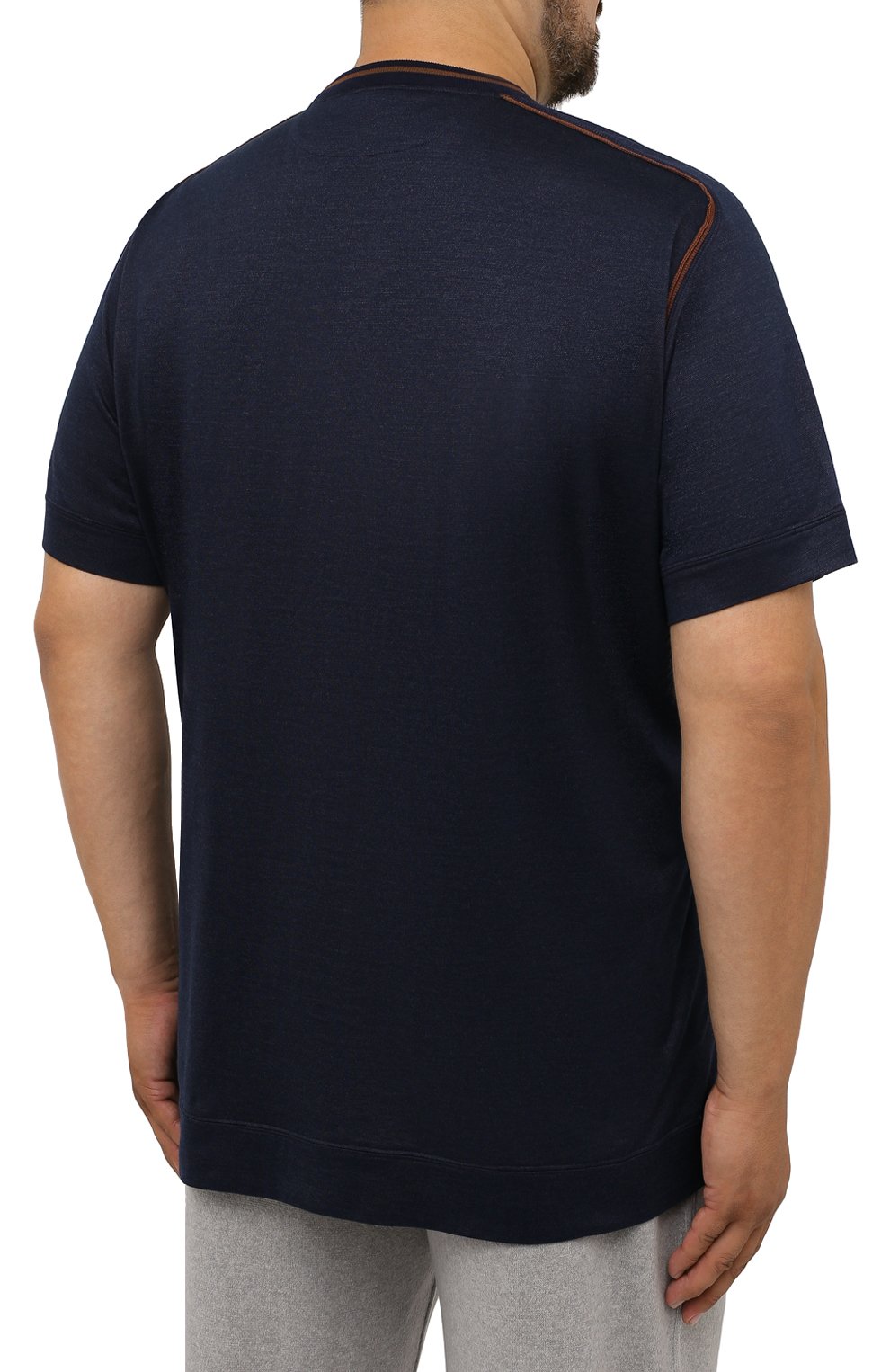 Хлопковая футболка CORTIGIANI, арт. 216602/0000/60-70, фото 4