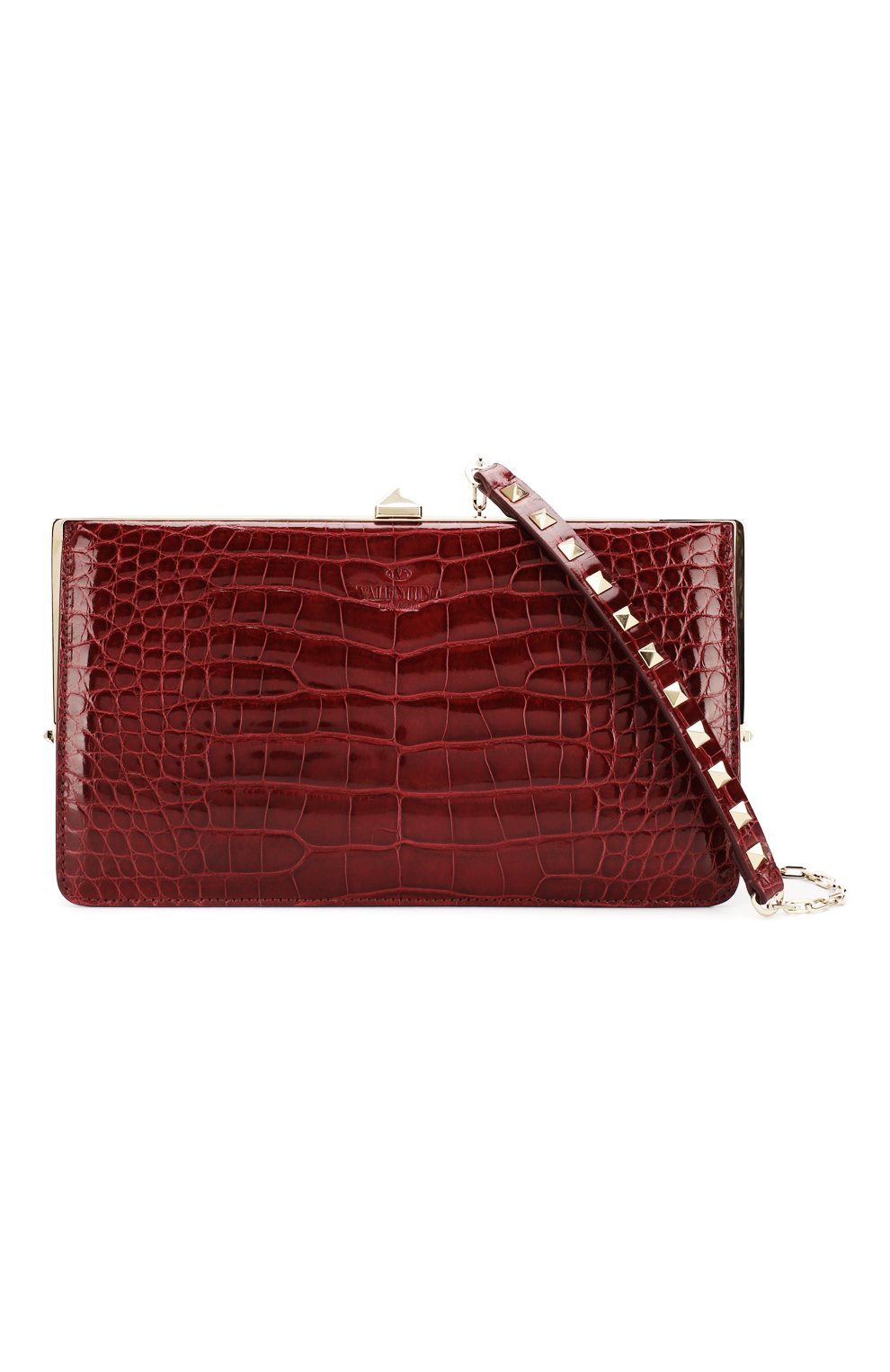Клатч carry secrets из кожи аллигатора VALENTINO, арт. SW2B0C02/C0D/AMIS, фото 6