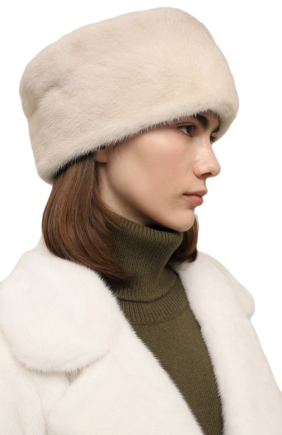 Шапка-кубанка из меха норки VICTORIA KUSENKOVA, арт. 061211212456, фото 2