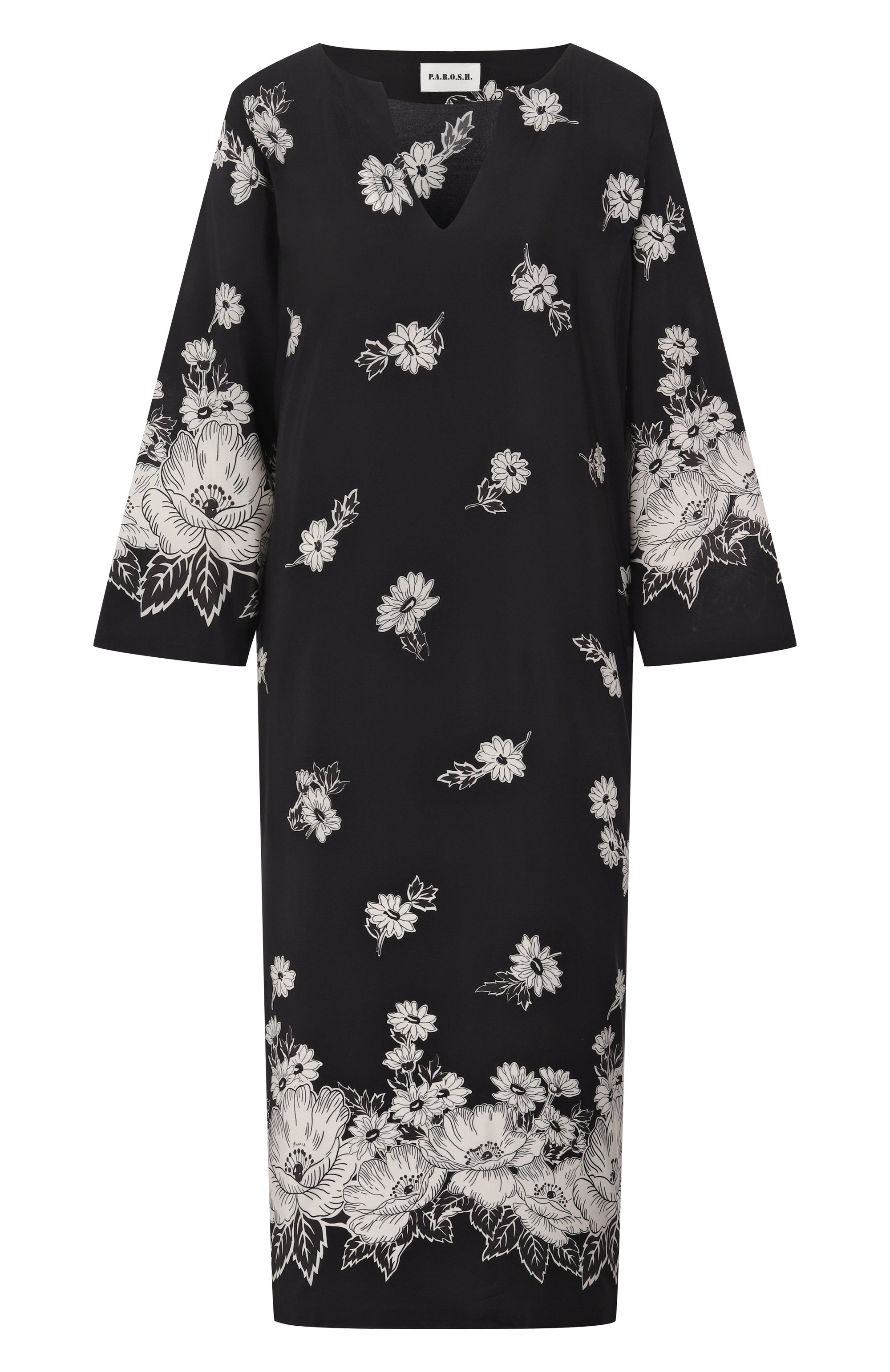 Шелковое платье P.A.R.O.S.H., арт. D726038, фото 1