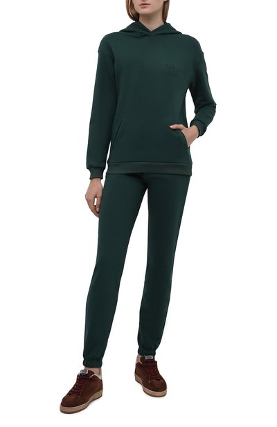 Женский хлопковый костюм SEVEN LAB, арт. HP7-WN dark green