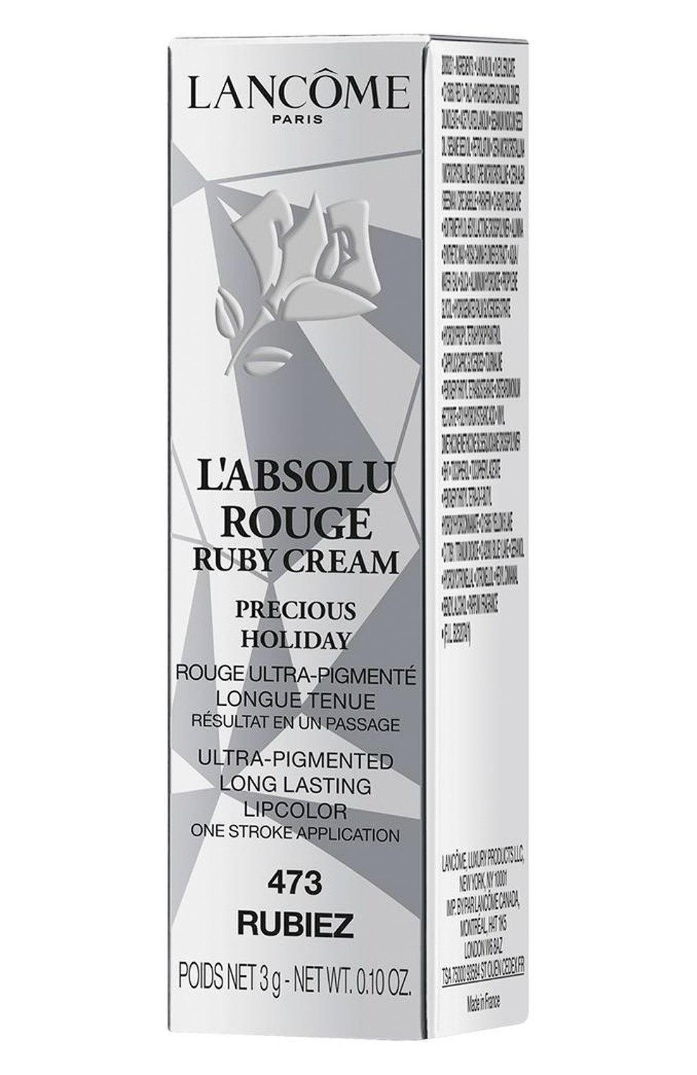 Помада для губ l'absolu rouge ruby cream holiday edition, 473 LANCOME, арт. 3614273129503, фото 4