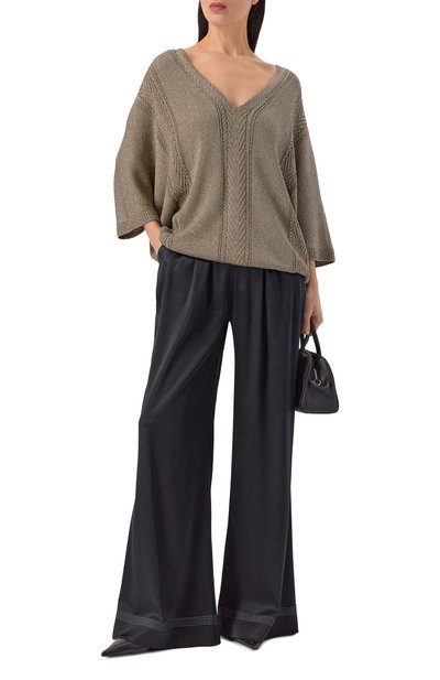 Женские шелковые брюки FREEAGE, арт. WS26.PT188.6003.900