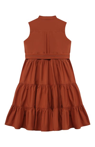 Хлопковое платье BRUNELLO CUCINELLI, арт. BH139A214C, фото 2