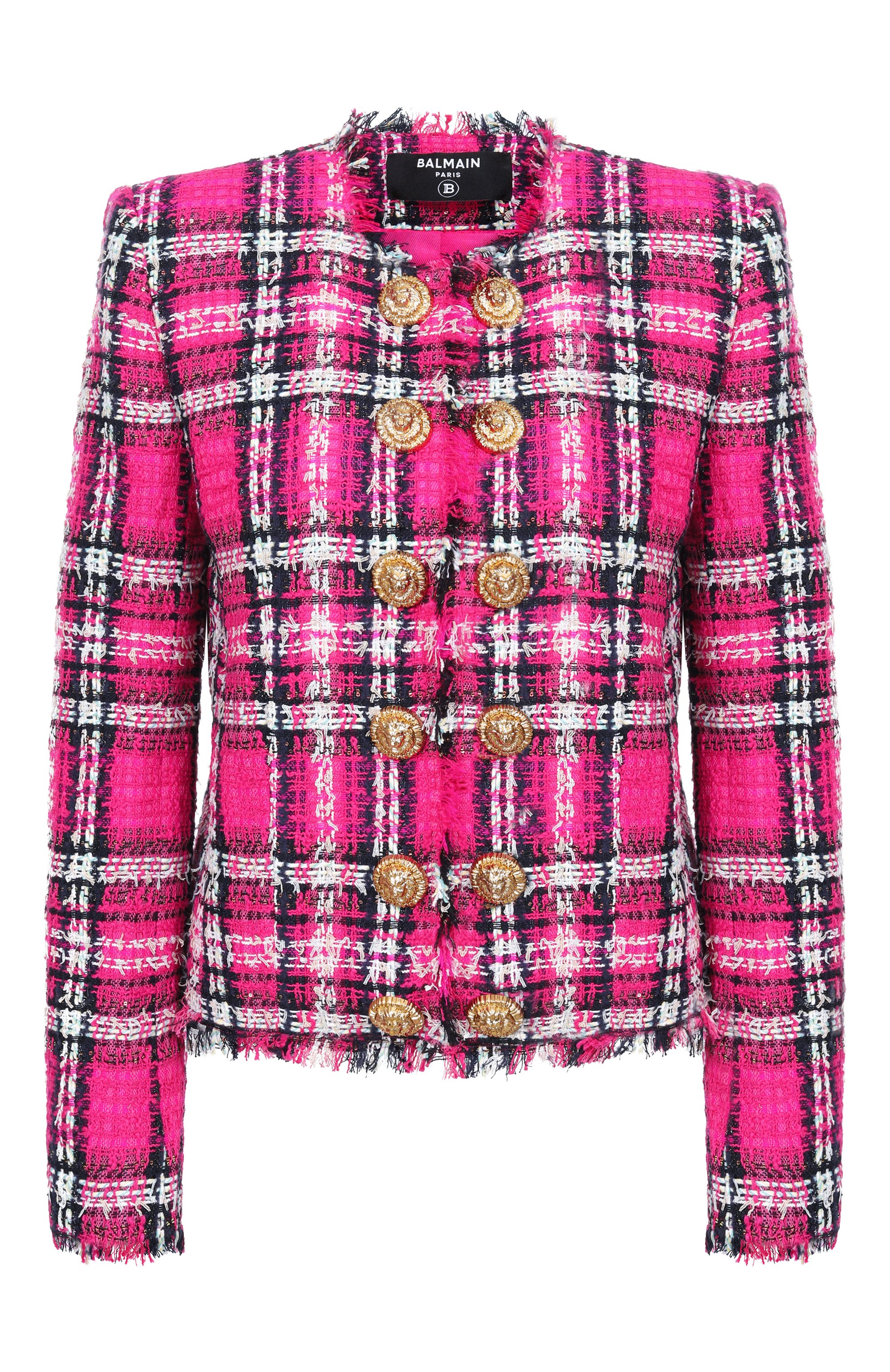 Жакет из хлопка и шерсти BALMAIN, арт. GF1SM509/CG42, фото 1