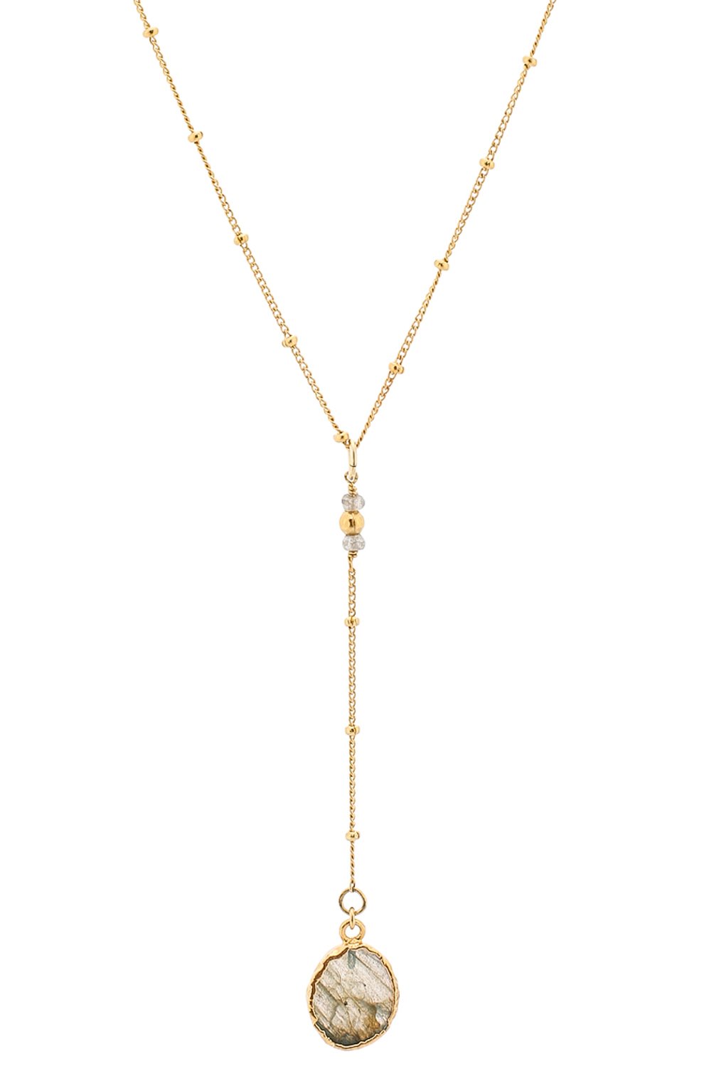 Колье HANKA_IN золотого цвета по цене 10650 руб., арт. BBR0SA-C0-CHRYC0, фото 2 Колье HANKA_IN, арт. BBR0SA-C0-CHRYC0, фото 2