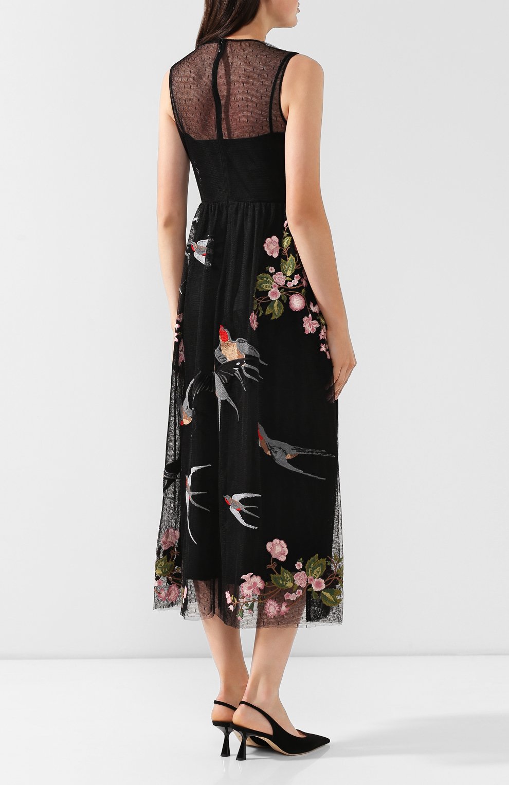 Платье-миди REDVALENTINO, арт. SR0VA05D/4KP, фото 4