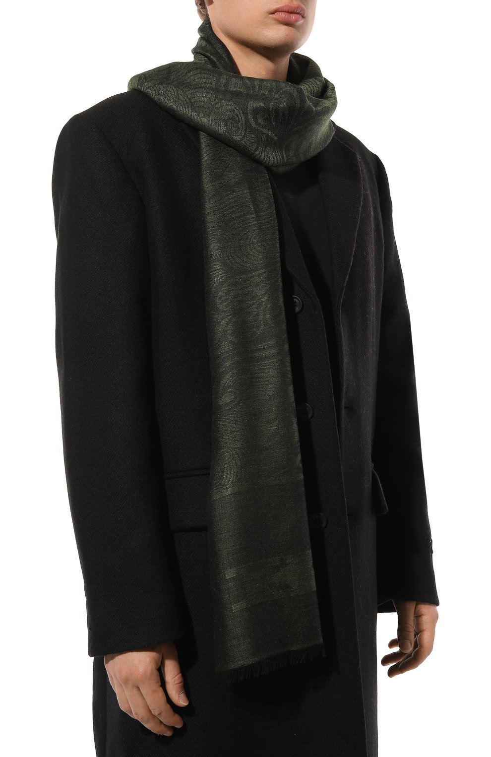 Шарф из кашемира и шерсти KITON, арт. USCIACXC1071, фото 2