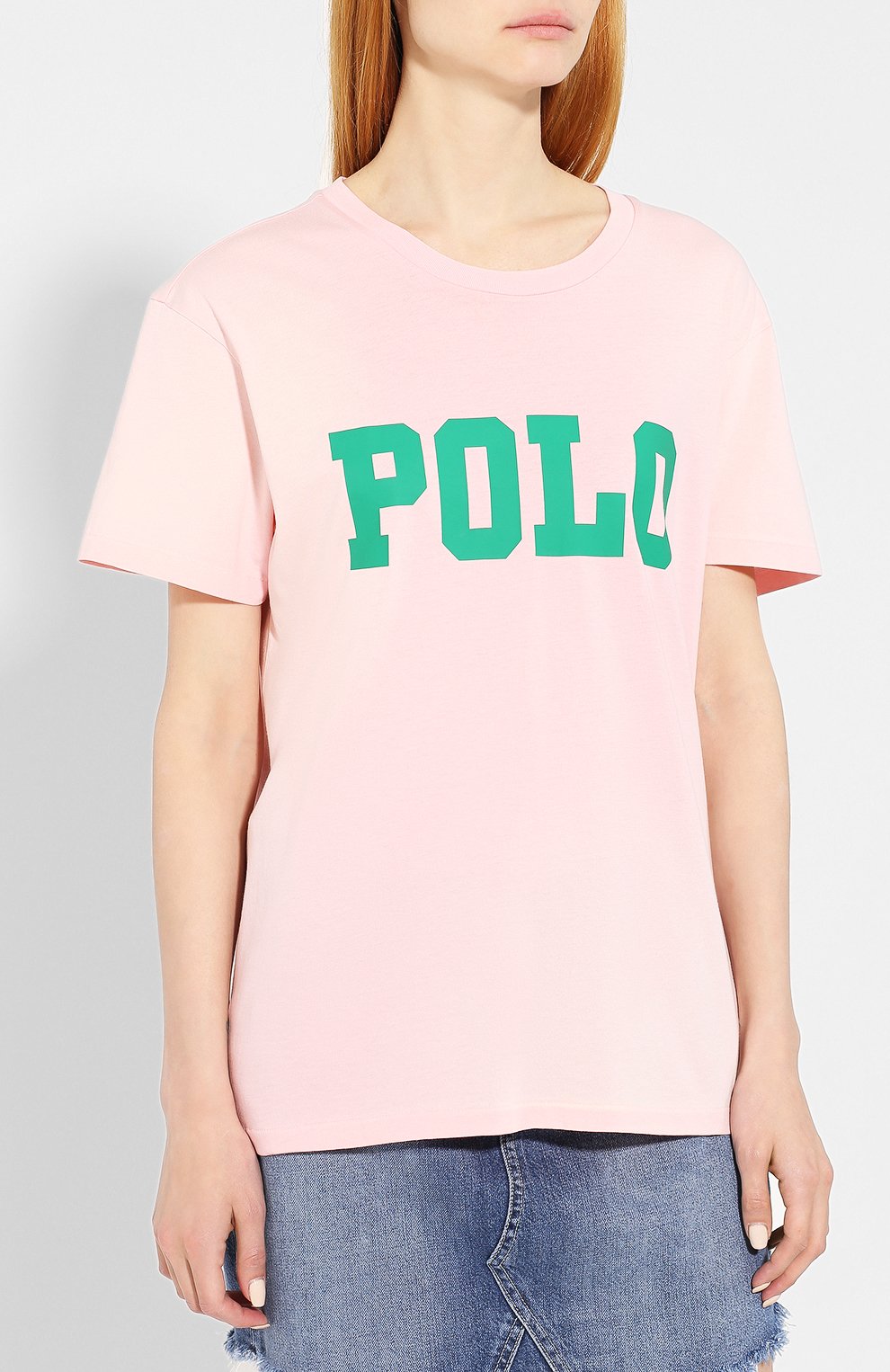 Хлопковая футболка POLO RALPH LAUREN, арт. 211744685, фото 3